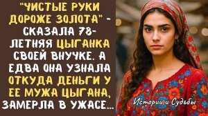 ЧИСТЫЕ руки дороже золота- сказала 78-летняя ЦЫГАНКА своей внучке А едва она узнала откуда деньги