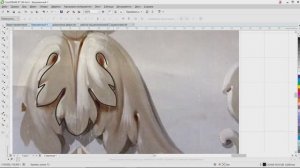 6. Скоростной перевод растра в вектор при помощи B-сплайна  в CorelDRAW