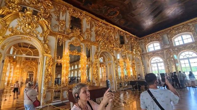 ЦАРСКОЕ СЕЛО / ЯНТАРНАЯ КОМНАТА / ПЕТЕРБУРГ 2025 /часть 1