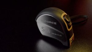Рулетка в корпусе из нержавеющей стали с автостопом 5x19мм Inforce GW 06-11-25