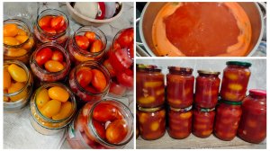 Мой любимый рецепт консервации томатов 🍅🫶👍