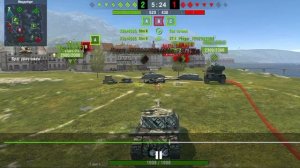 сегодня я еду в один город так что вот моя битва на об268