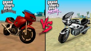 GTA SA PCJ-600 VS GTA VC PCJ-600