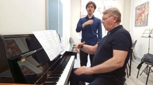 УРОК - Нестеров Михаил 2 курс (Перголези -Se tu mami )