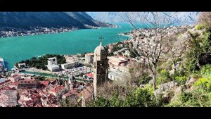 Черногория. Котор. Часть вторая: Подъём по крепостной стене.