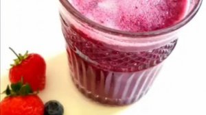 Сыроедный черничный лимонад  🍋🫐