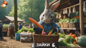 Зая и Зайчата 🐰🐇🐇 Веселые истории из жизни семейства зайчиков (49)