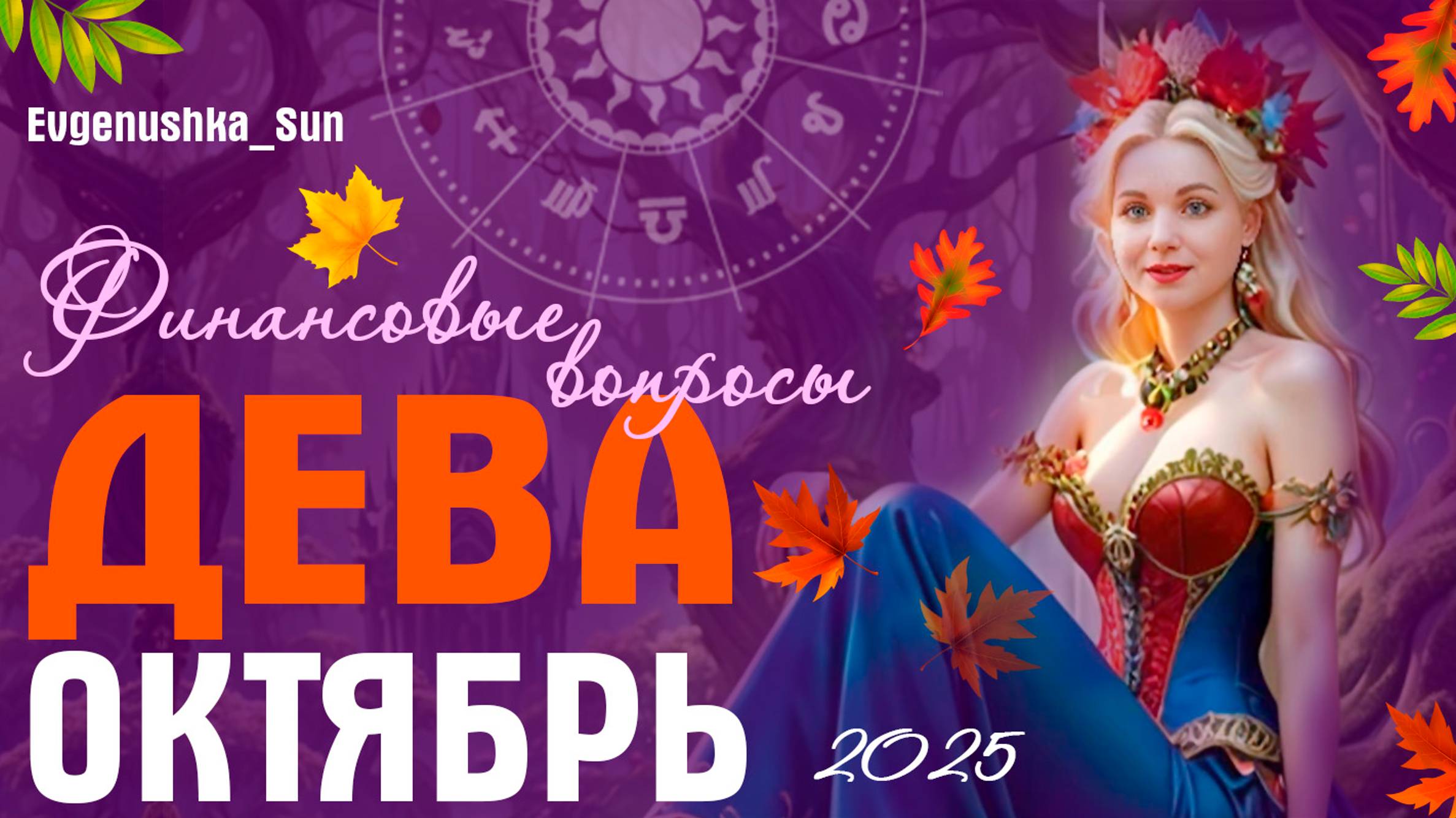 ♍ ДЕВА ♍ Прогноз на Октябрь 2025 от Евгеньюшки 🍂🍁 Мани, мани, мани денежки в кармане