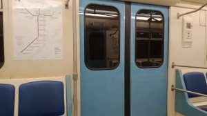 Нижегородское метро. Поезд следует до станции "Пролетарская"