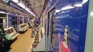 Нижегородское метро. Именной "Вагон историй" № 8658