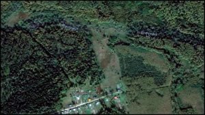 Моя пасека   вид из космоса