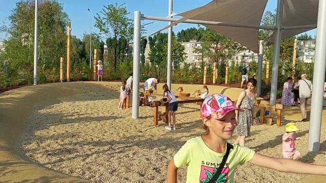 Казань. Новая детская площадка на озере Нижний Кабан, ? смотреть онлайн