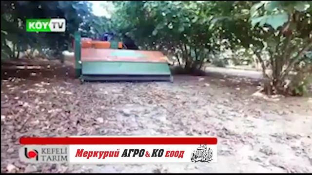 Комбайн прикачен за събиране на лешници / орехи и друг? смотреть онлайн