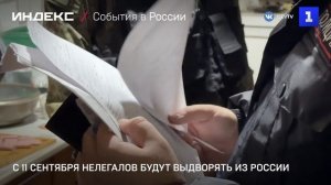 С 11 сентября нелегалов будут выдворять из России