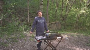 Weber Traveler,  обзор,первый запуск, расход газа.