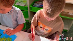 "Рябинка" рисование на темы "Осень к нам пришла" у дошкольников Funny Ant Malahovka