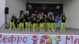 "Танец огня" для зрителей "Гофро-Мастер".