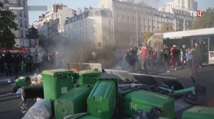 Массовые протесты парализовали Париж и другие крупнейшие города Франции / События на ТВЦ