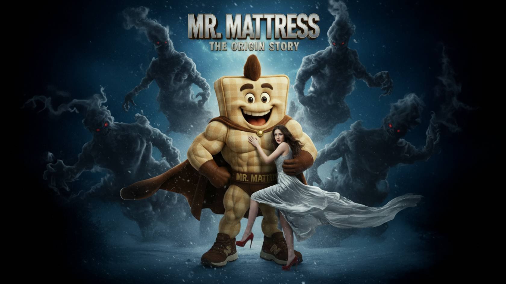 Мультсериал про супергероя Матраса.