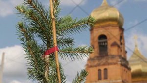 "Сад памяти" в селе Курумоч