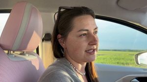 Обзор | Розовый электромобиль | GEELY GEOMETRY E | Китайский ав