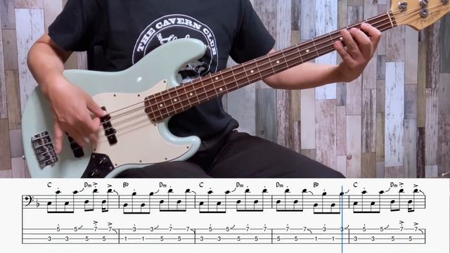 ABBA - Дай мне! Дай мне! Дай мне! (Мужчина после полуночи) - Кавер на бас-гитару