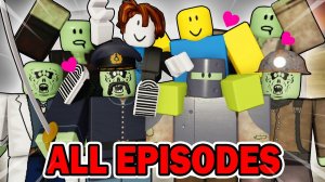 МЁРТВЫЕ РЕЛЬСЫ, НО ЗОМБИ ДРУЖЕЛЮБНЫЕ! (Все эпизоды) Анимация Roblox | мультики роблокс