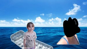 это реально было и там моя мама хорошо что я плавать умею