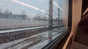 мцд 4 Поездка На Электропоезде Иволга 4.0. Матаеевская -