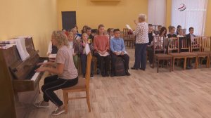 Детская музыкально-хоровая студия "Росинка" готовится к показу спектакля