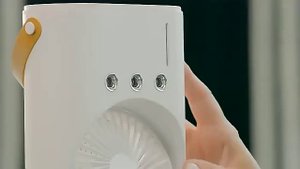 Двусторонний вентилятор с функцией распыления водяно