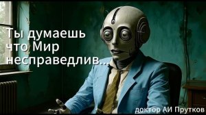 Ты думаешь что мир не справедлив