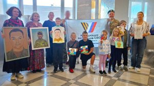 Юные мытищинцы нарисовали своих героев