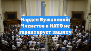 Нардеп Бужанский: Членство в НАТО не гарантирует защиту