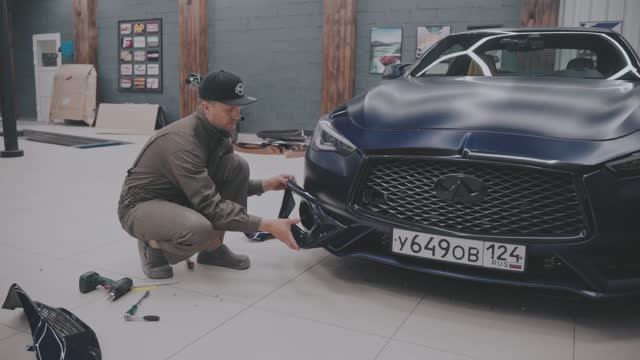 Запустили в производство передние крылья Infiniti Q60 2016-2022 смотреть онлайн