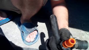 Ремонт тройника  вентиляции картерных газов