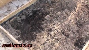 Внесение компоста в теплицу