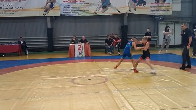 45кг.Турнир по греко-римской борьбе ВК:2011-2012г.р. г.Маркс смотреть онлайн