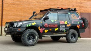 Toyota LC 100/105: ставим алюминиевый багажник РИФ