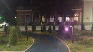 ЖД вокзал ночью.г.Невинномысск.Ставропольский край