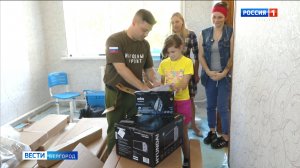 Волонтеры Народного фронта оказали адресную помощь многодетной семье из Краснояружского района