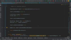 12. Demo- SimpleJdbcInsert