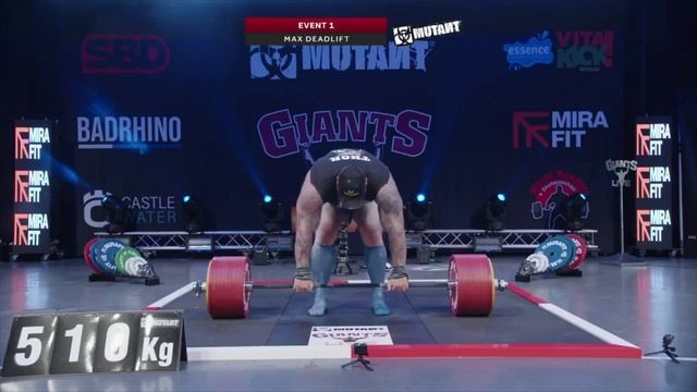 актер Хафтор Бьёрнссон поднял 510 кг