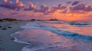 Deep Chillout Beach Sunset - Ambient Waves for Ultimate Relaxation & Serenity Music