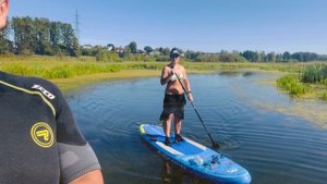 Река Истра, путешествие на САПе по истоку