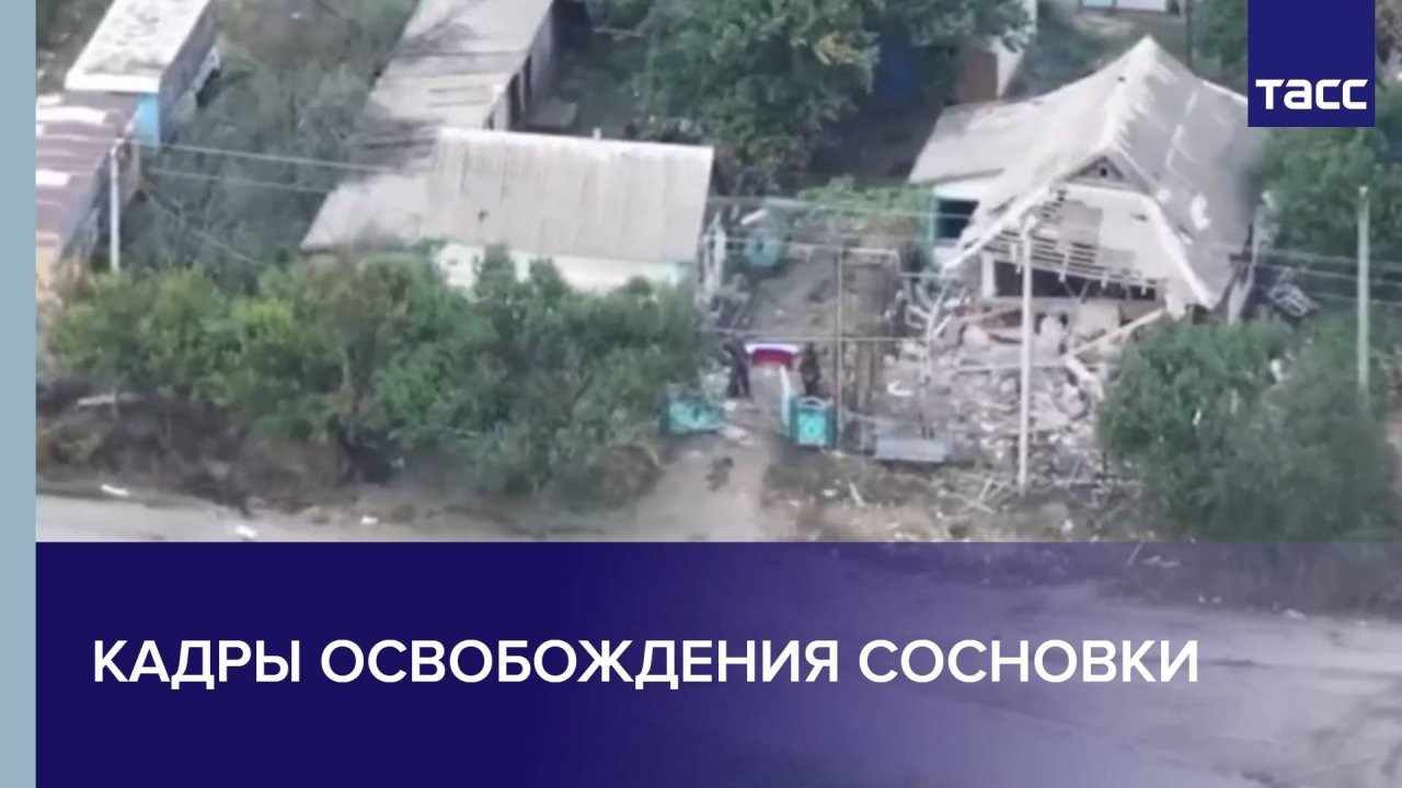 Кадры освобождения Сосновки