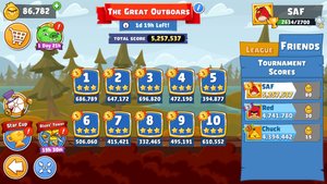 Angry Birds Friends. The Great Outboars (11.09.2025). Все уровни 3 звезды. Прохождение от SAFa