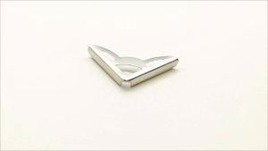 Уголок A35 F NK 100 (Цвет: никель) (Упаковка: 100 шт.)