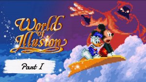 Прохождение одной из самых недооценённых игр про Микки Мауса и Дональда Дака на Sega. Часть I