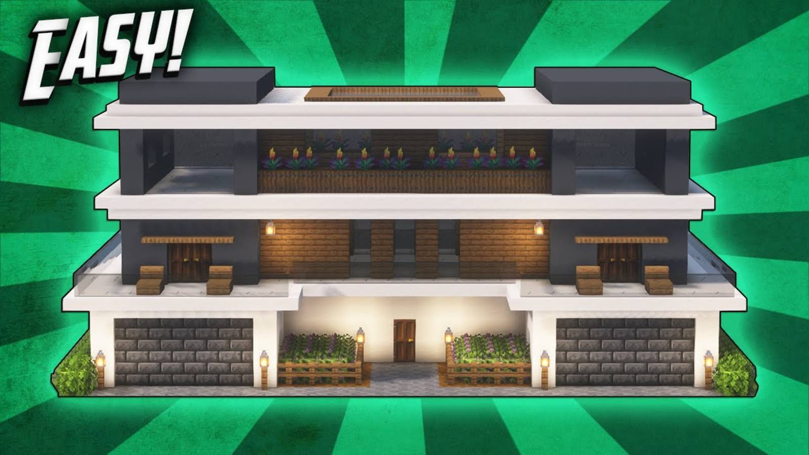 ✨ Красивый дом в Minecraft, который сможет построить каждый